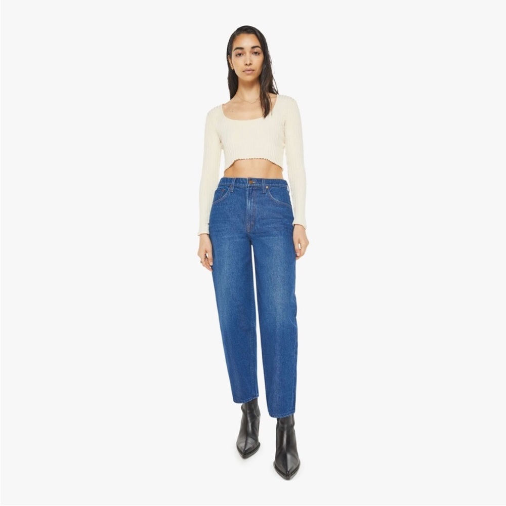 MOTHER Snacks The Peeler Ankle Barrel Leg‎ Jeans Secret Sauce NWT SZ 24